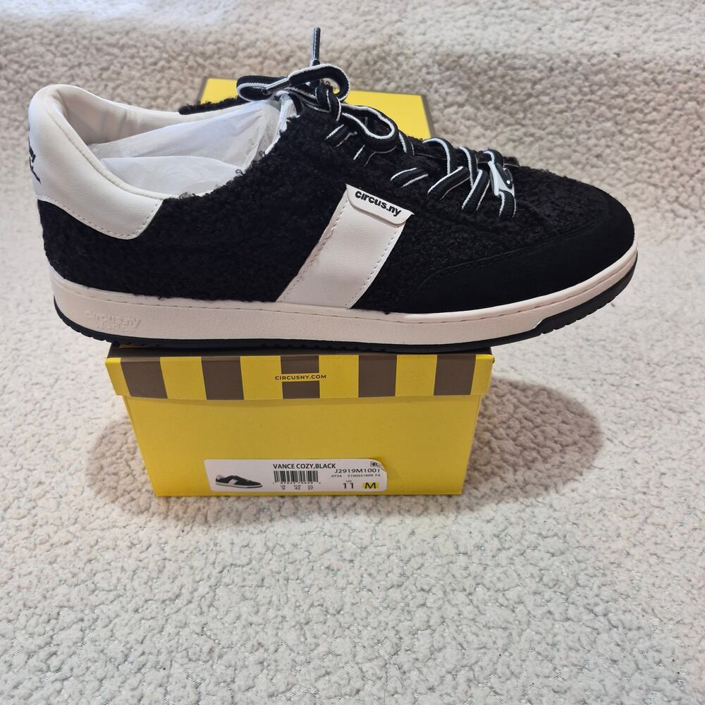 NEW Circus NY by Sam Edelman Vance cozy Women's Sneaker Black SIZE 11